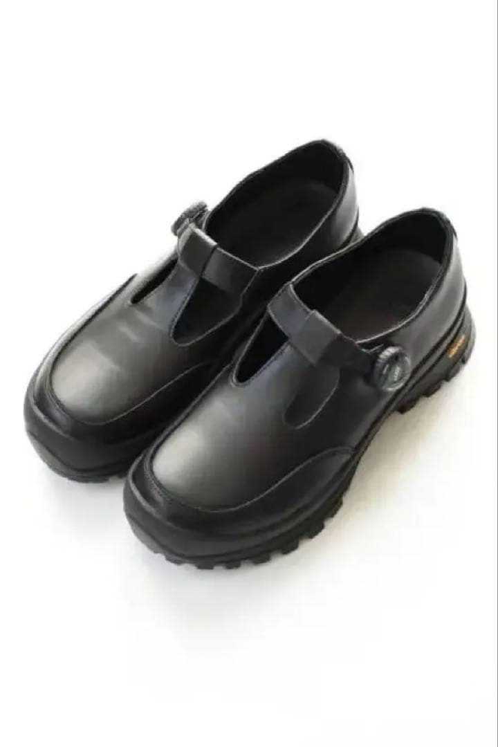 molle shoes(モールシューズ)/撥水カウレザー/T-STRAP/US9