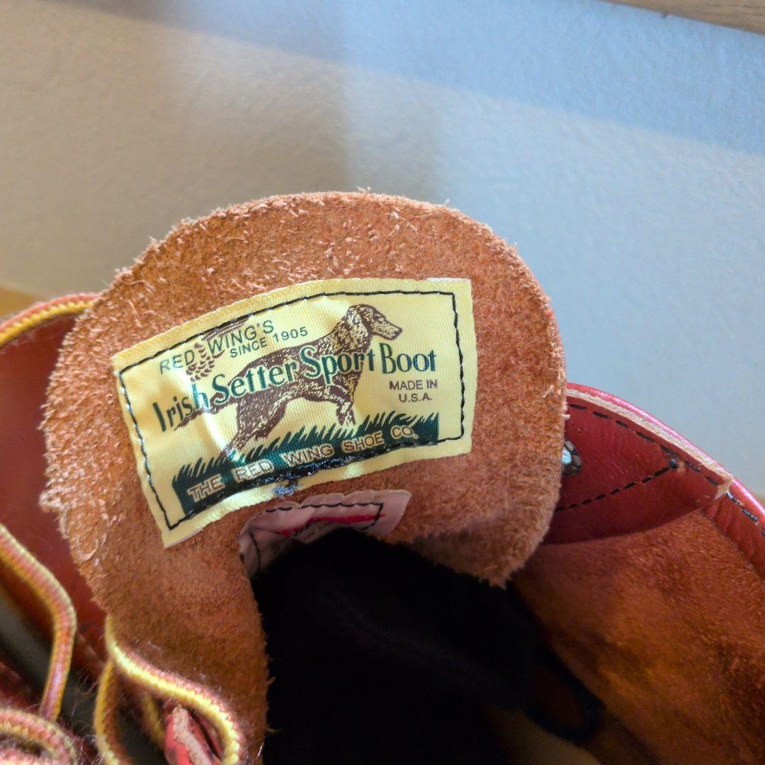 Red Wing Irish Setter Sport Boot レッド