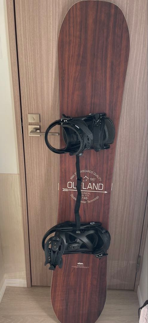 Elan スノーボード バインディング付き 148cm