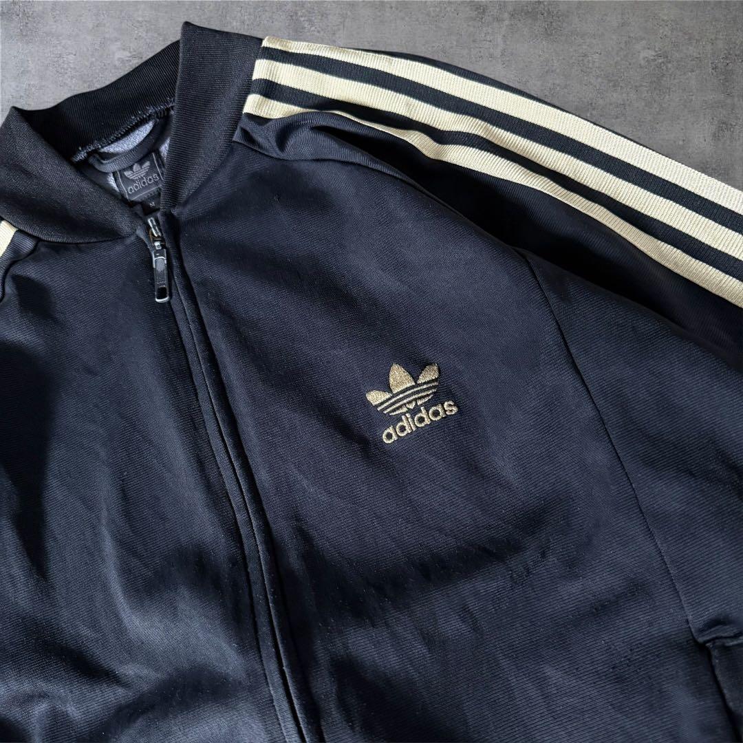 808古着00年代adidasトラックジャケット刺繍ロゴ短丈VENTEX ATP