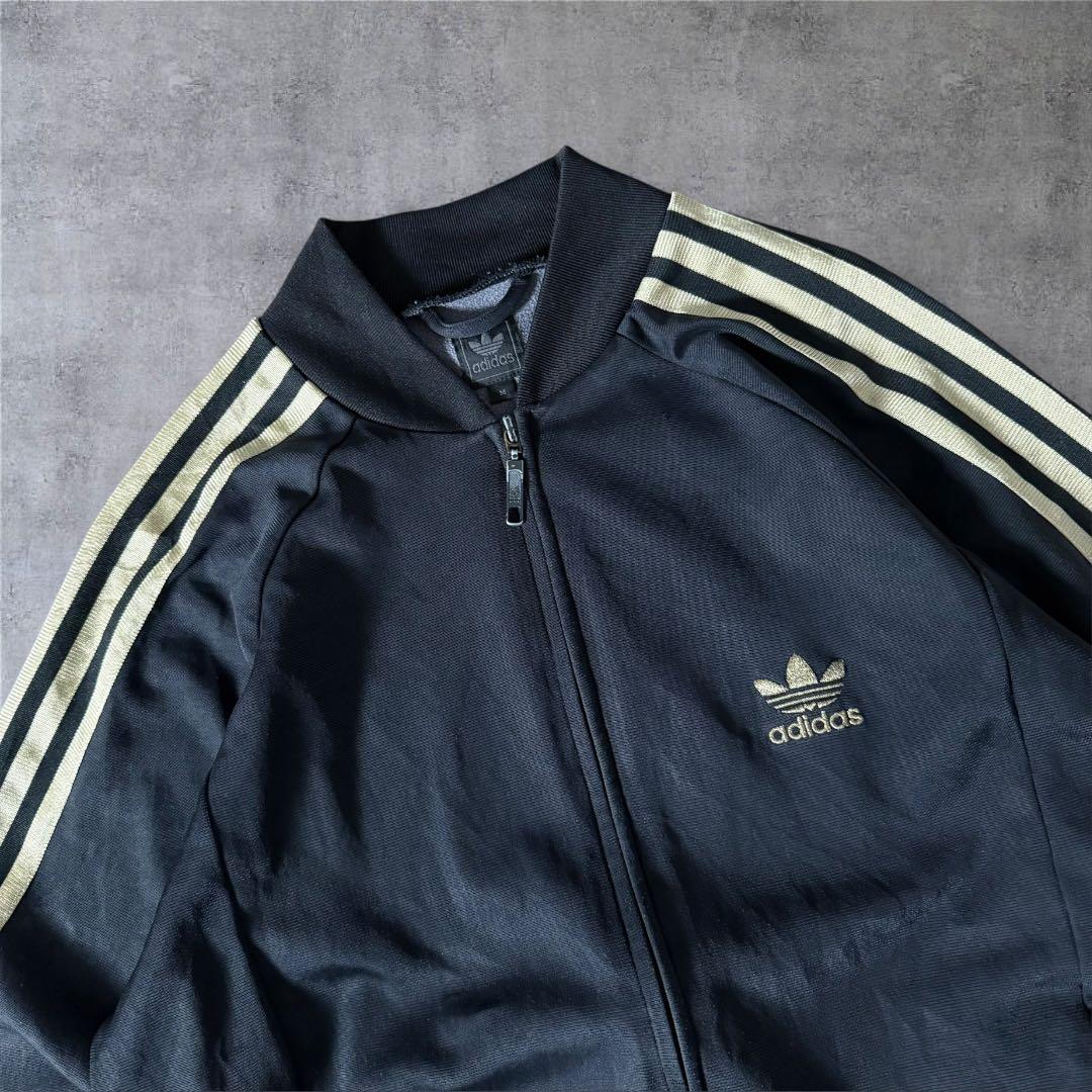 808古着00年代adidasトラックジャケット刺繍ロゴ短丈VENTEX ATP