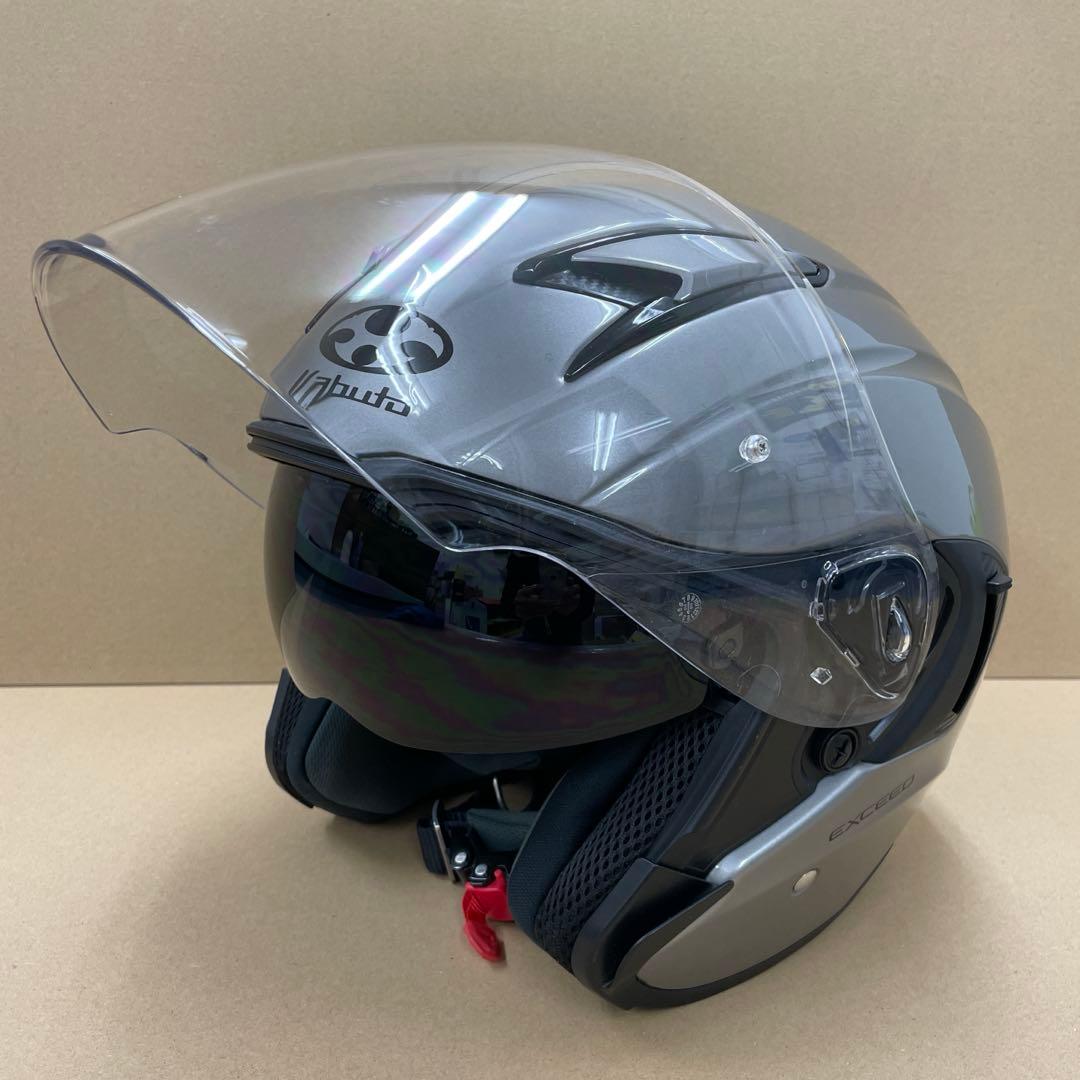 OGK KABUTO EXCEED　XL　クールガンメタ【中古美品】