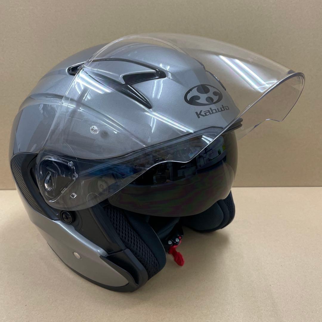 OGK KABUTO EXCEED　XL　クールガンメタ【中古美品】