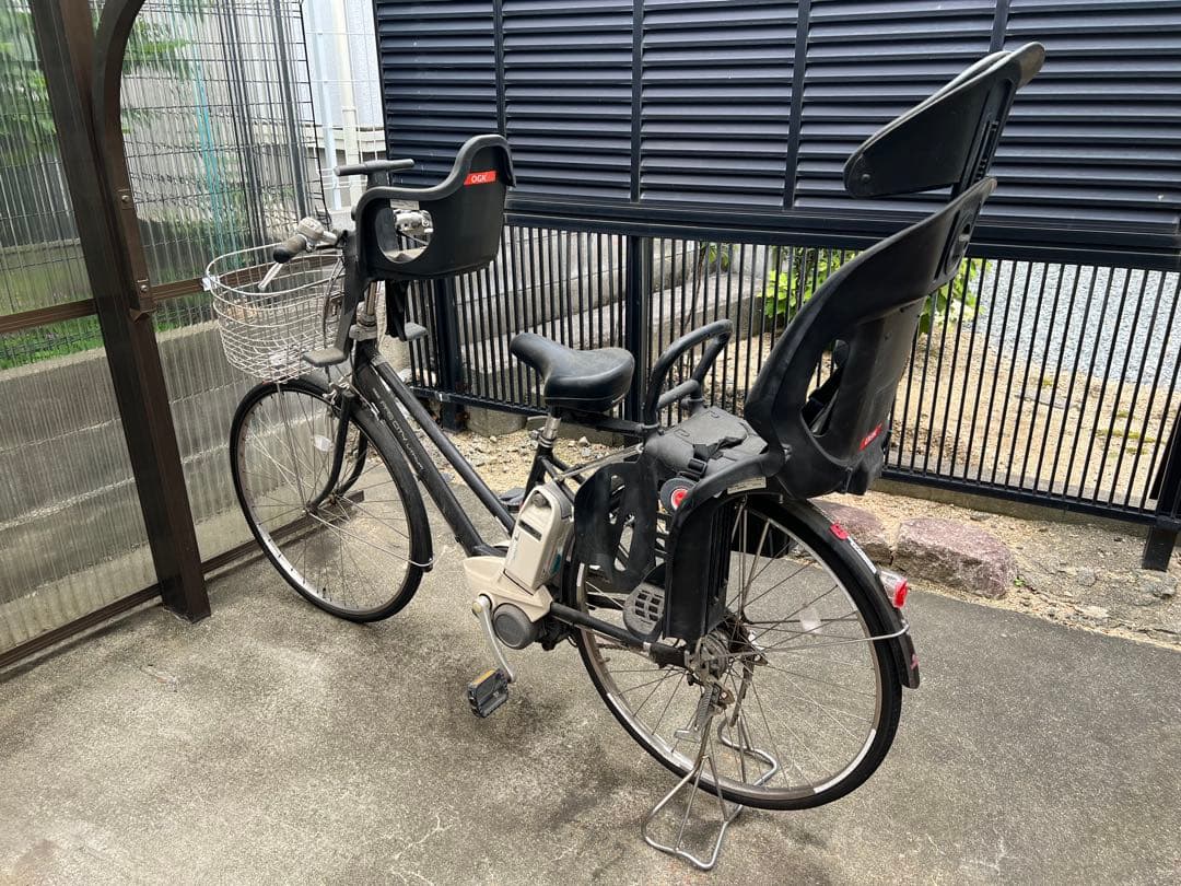 ヤマハPASS 電動アシスト自転車 チャイルドシート付き（ジャンク扱い）