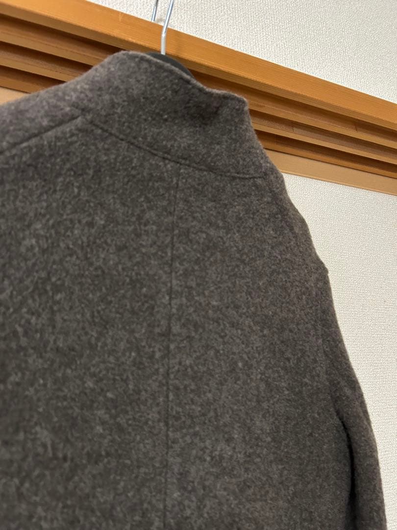 R&D.M.Co- ウール フェルト ブラウン テーラードジャケット