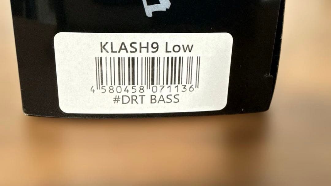 【新品未使用品】KLASH9 Low #DRT BASS