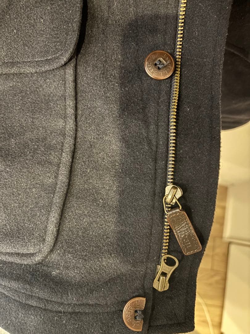 90s L.L.Beanヴィンテージ　ウールハーフコート