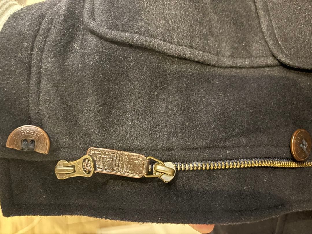 90s L.L.Beanヴィンテージ　ウールハーフコート