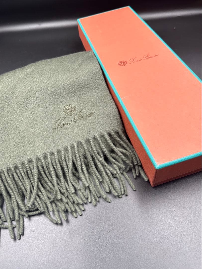 【新品】ロロピアーナ　カシミヤ100% マフラー　ストール