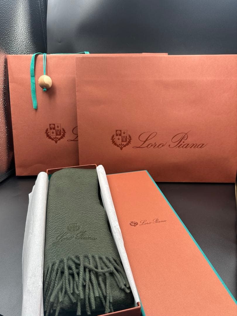 【新品】ロロピアーナ　カシミヤ100% マフラー　ストール