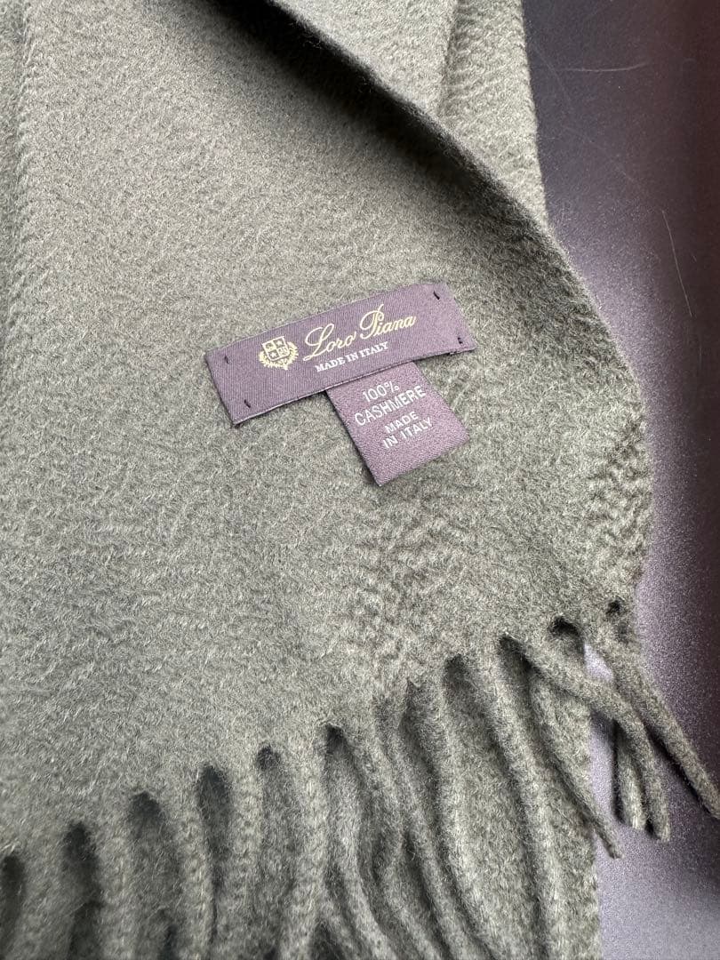 【新品】ロロピアーナ　カシミヤ100% マフラー　ストール