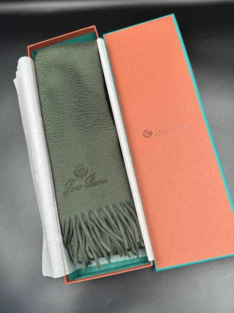 【新品】ロロピアーナ　カシミヤ100% マフラー　ストール