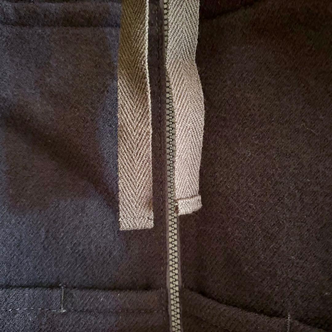 トリココムデギャルソン 毛100% 美品 ボレロ S 濃紺 ポンチョ