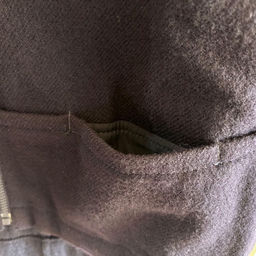 トリココムデギャルソン 毛100% 美品 ボレロ S 濃紺 ポンチョ