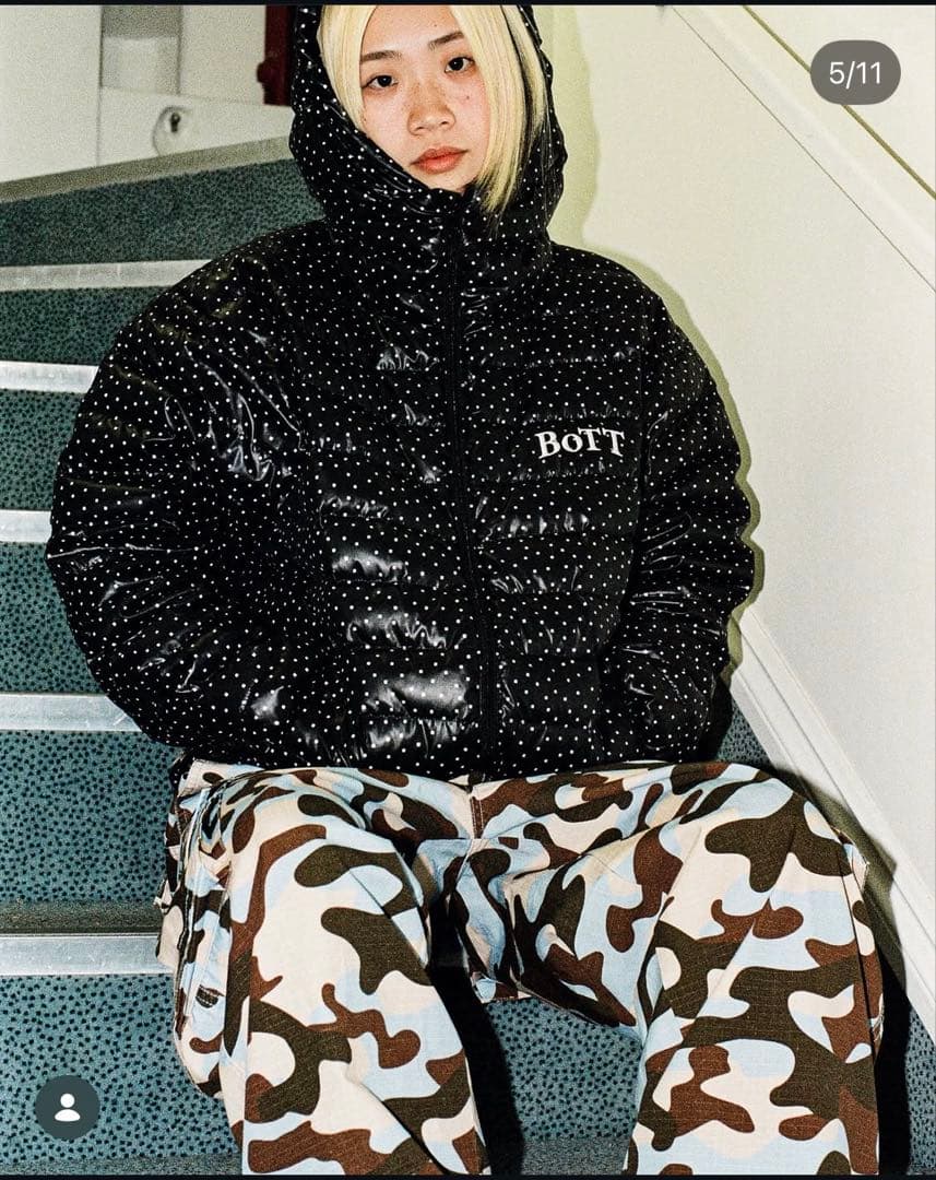 最安値　Bott 迷彩　ズボン birthoftheteenager