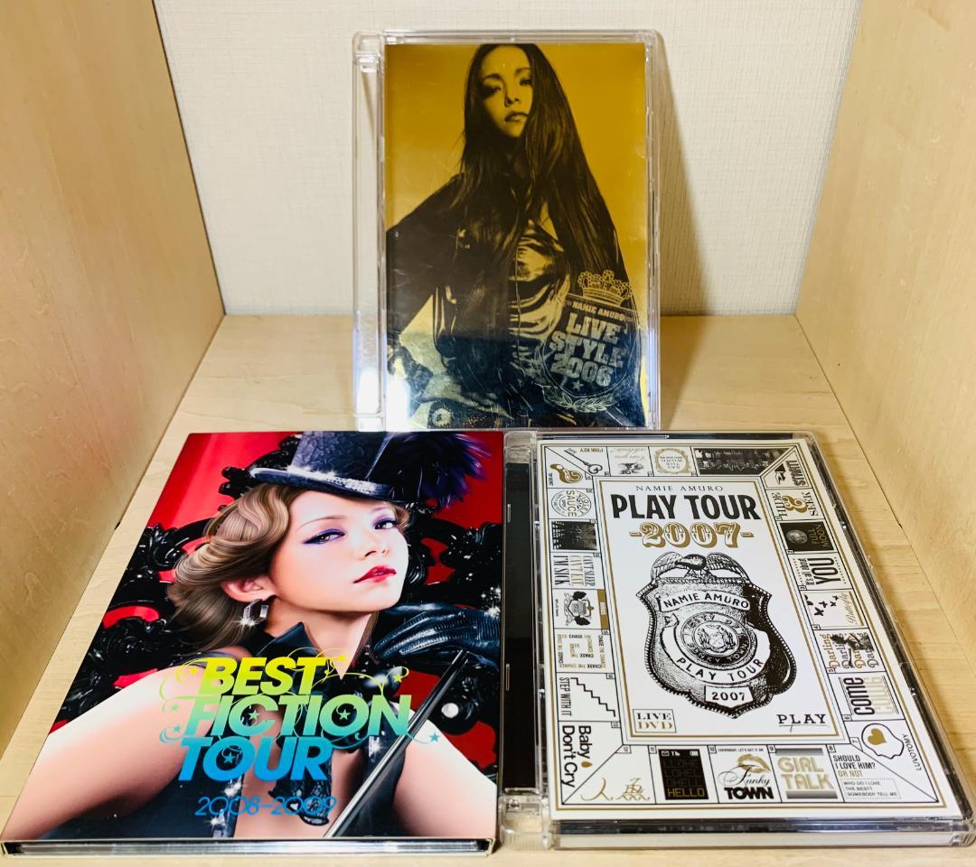 安室奈美恵 ライブ DVD 6枚セット (まとめ売り セット) 初回盤