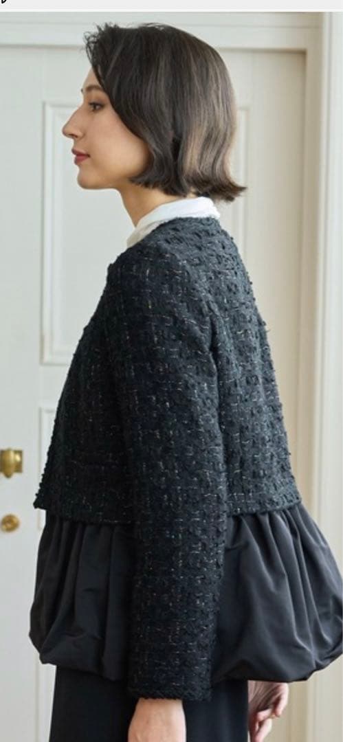 ANAYI アナイ　ラメツイード　セットアップ　ジャケット、スカート　　38