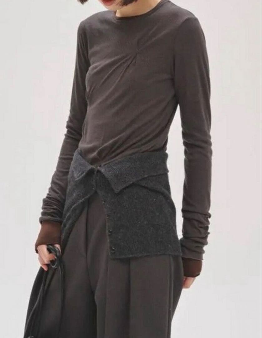 TODAYFULレイヤードニットスカート Layered Knit Skirt