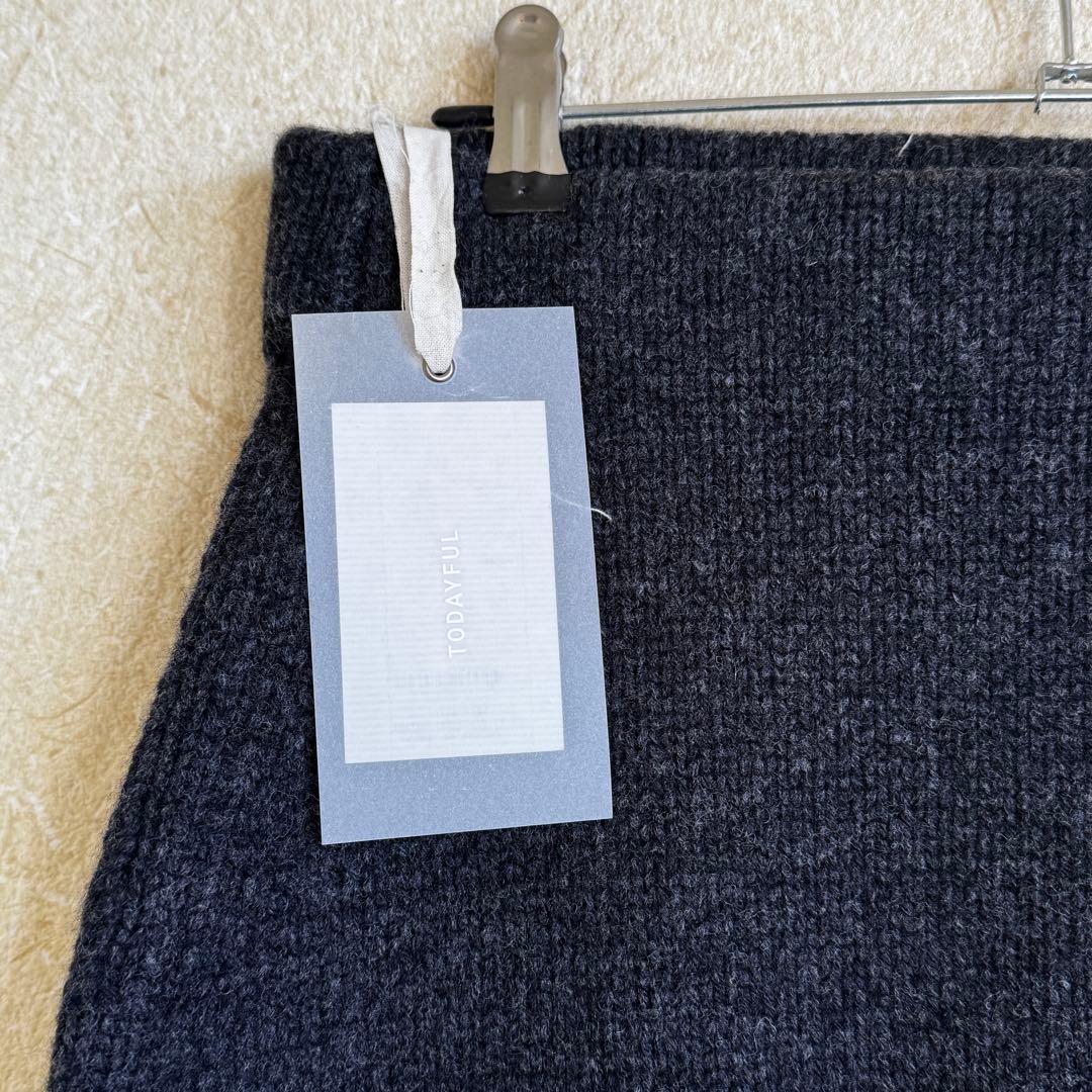 TODAYFULレイヤードニットスカート Layered Knit Skirt