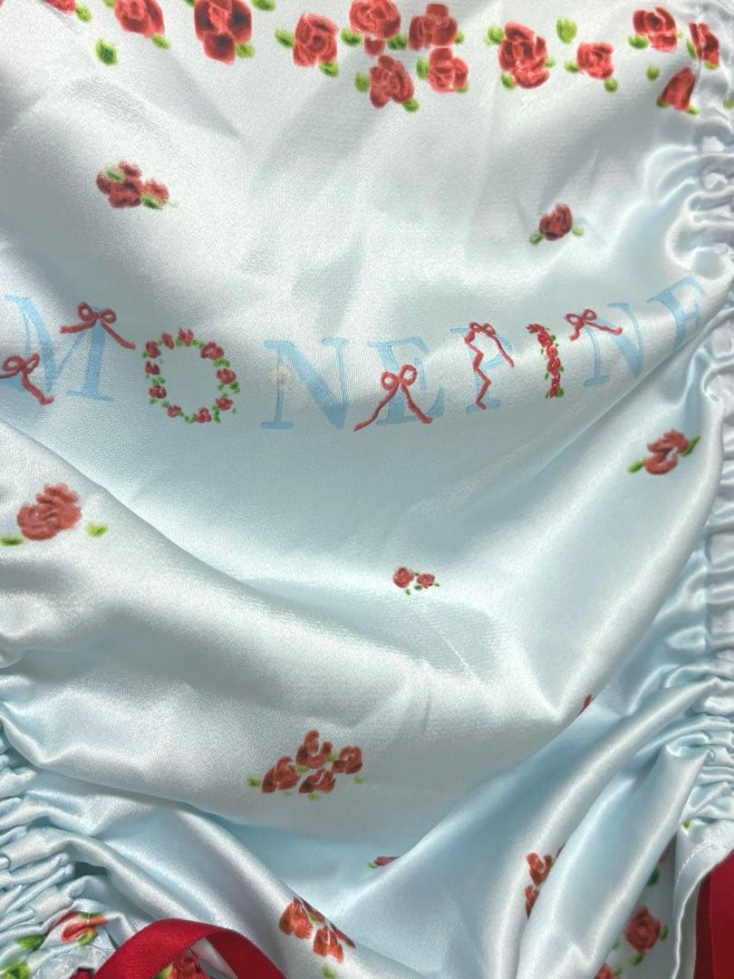 【かきぶちもものちゃん着用】monepine 「オリジナルプリントビスチェ」