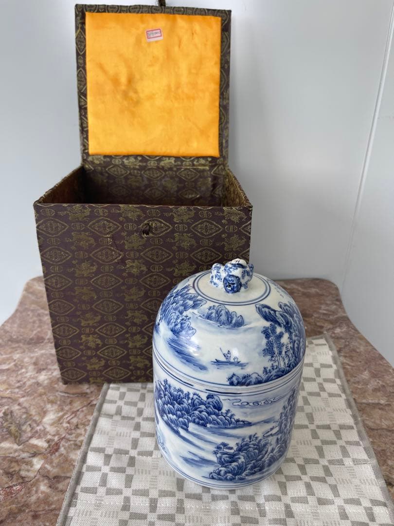 陶器 酒器　中国大清乾隆年製在銘