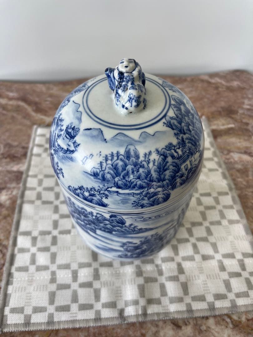 陶器 酒器　中国大清乾隆年製在銘