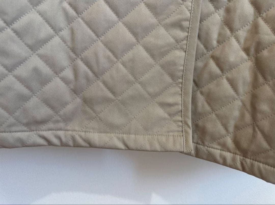 SM2⋈メルトン切替キルティングコート⋈ベージュ