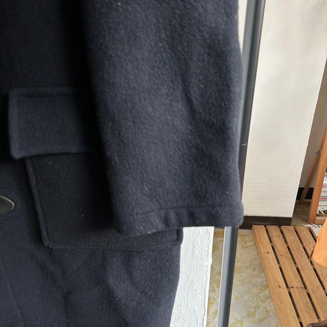 80S イングランド製 Brooks Brothers ダッフルコート ネイビー