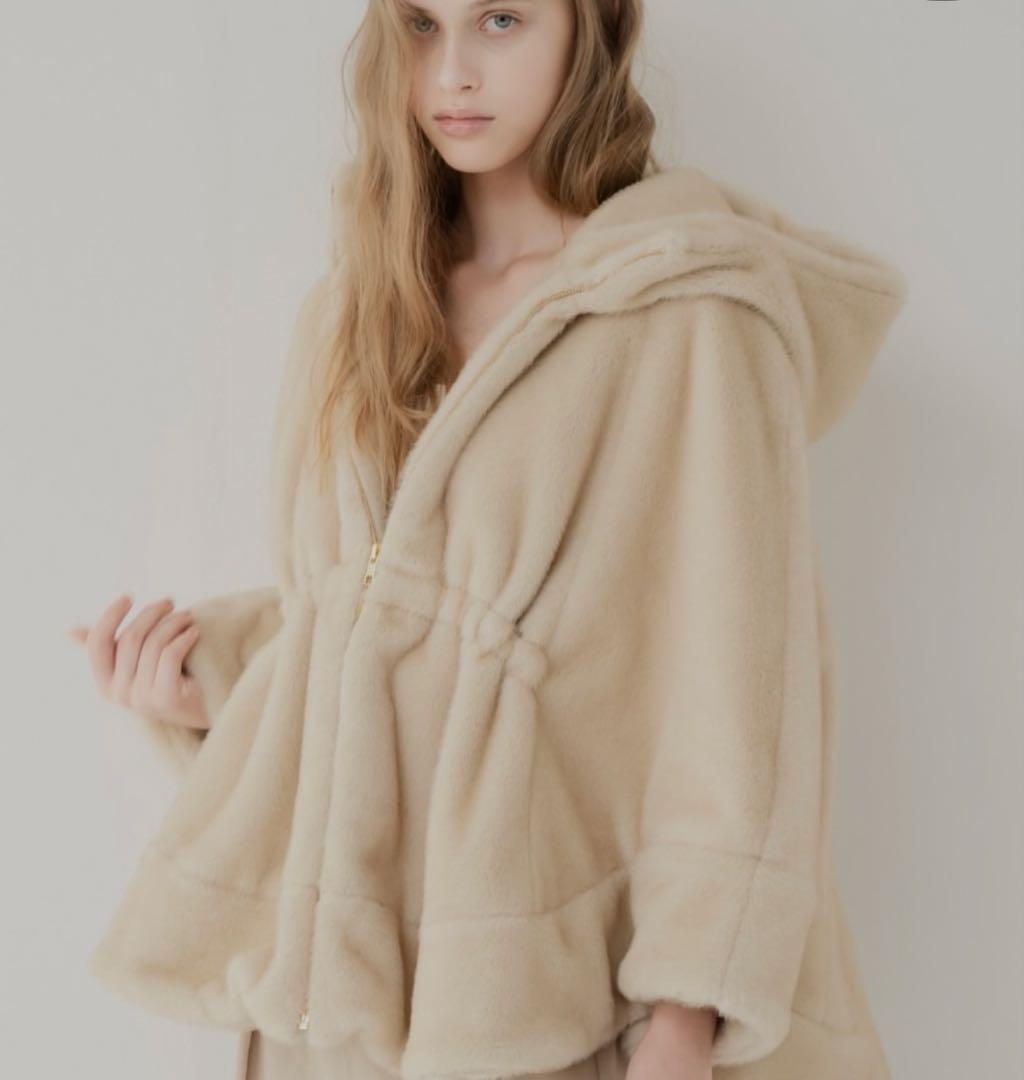 週末お値下げ！maison de Dolce. テディポンチョ