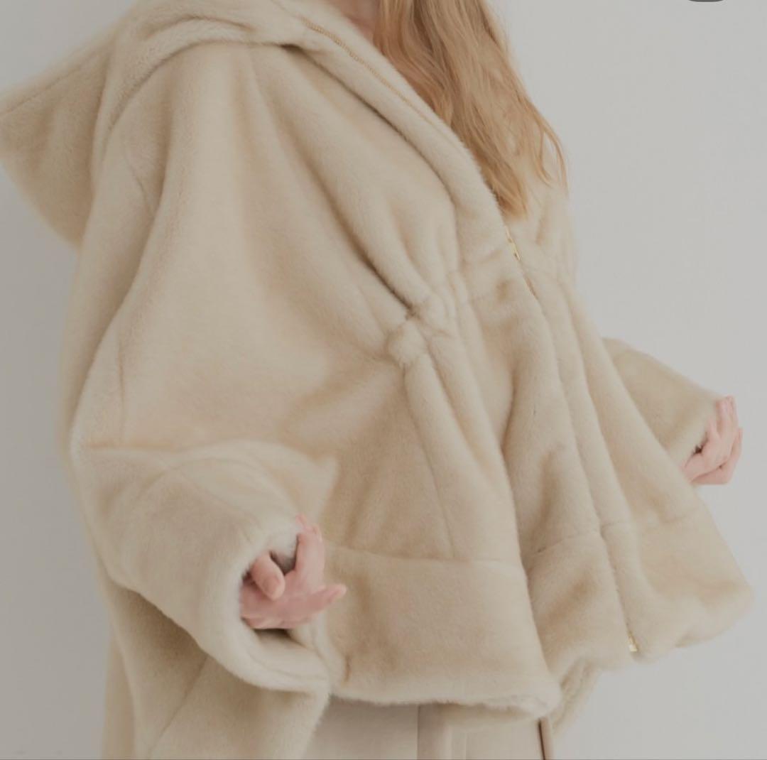 週末お値下げ！maison de Dolce. テディポンチョ