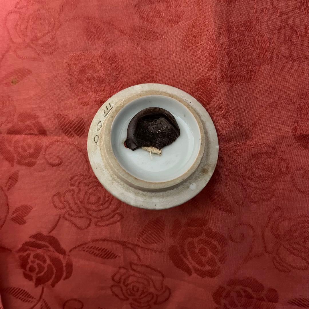 中国茶器　前茶道具　急須　水注　アンティーク粉彩　お値下げしました