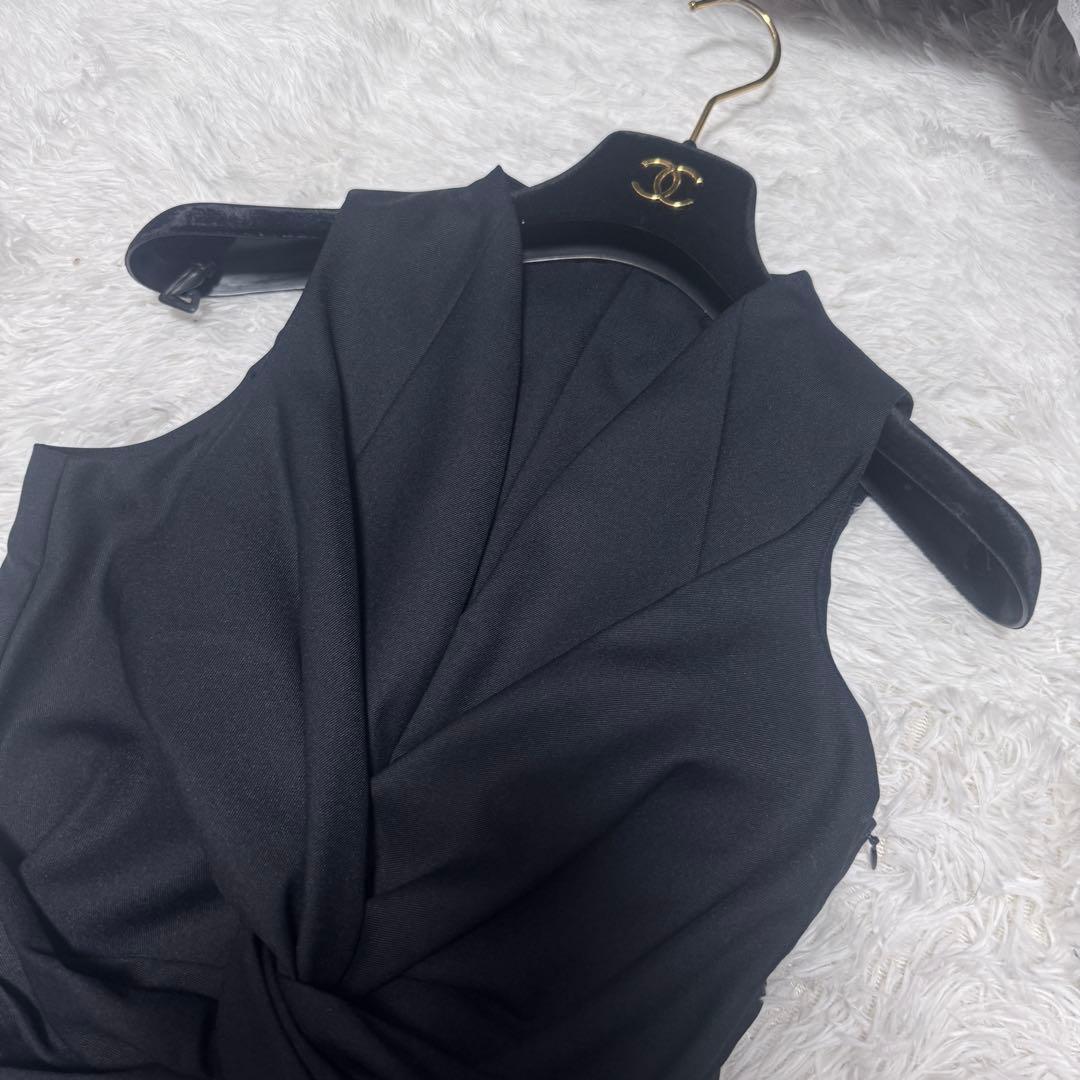 完売 25年 anuans ツイストギャザーワンピース 定価2.3