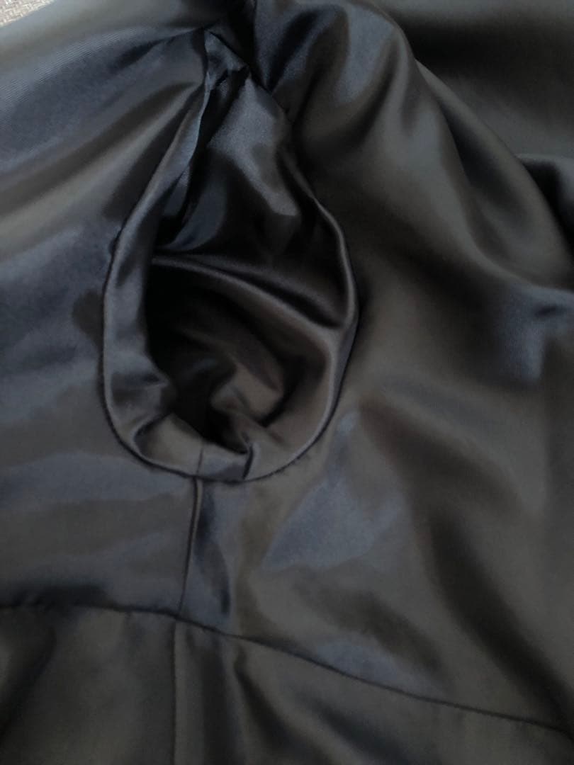 COLUMN ジャカードコート　ボリュームコート　36 ブラック