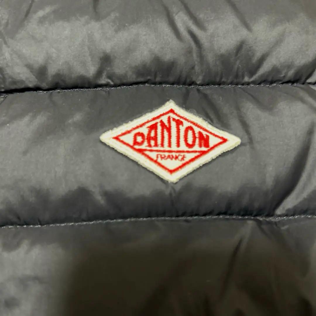 【美品】DANTON ダントン　インナーダウン　ダウンベスト　ブラック　36