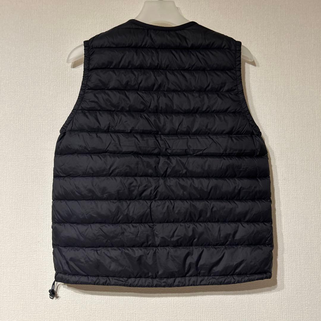 【美品】DANTON ダントン　インナーダウン　ダウンベスト　ブラック　36