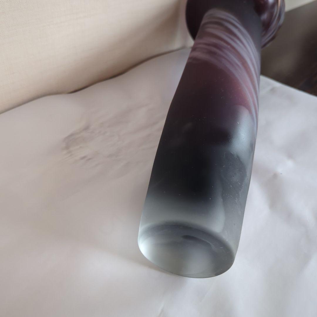 ガラス花器　華道生け花　池坊立花　立花新風体