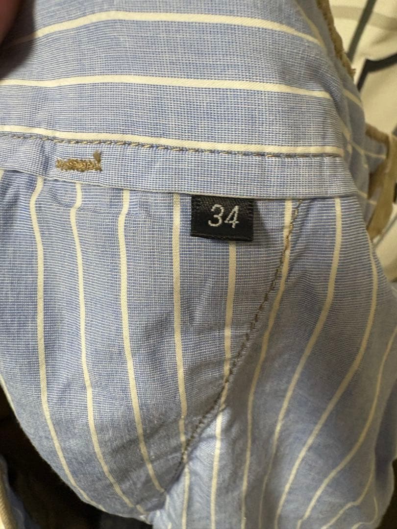 ボーイズマーケット ルメイウール Le meilleurチノパン　ベージュ　34