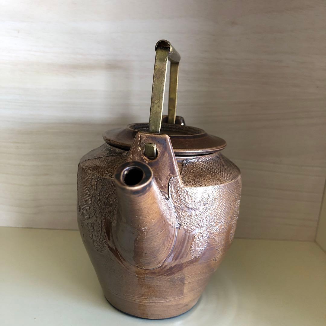 濱中史朗さん　メタリックレース急須