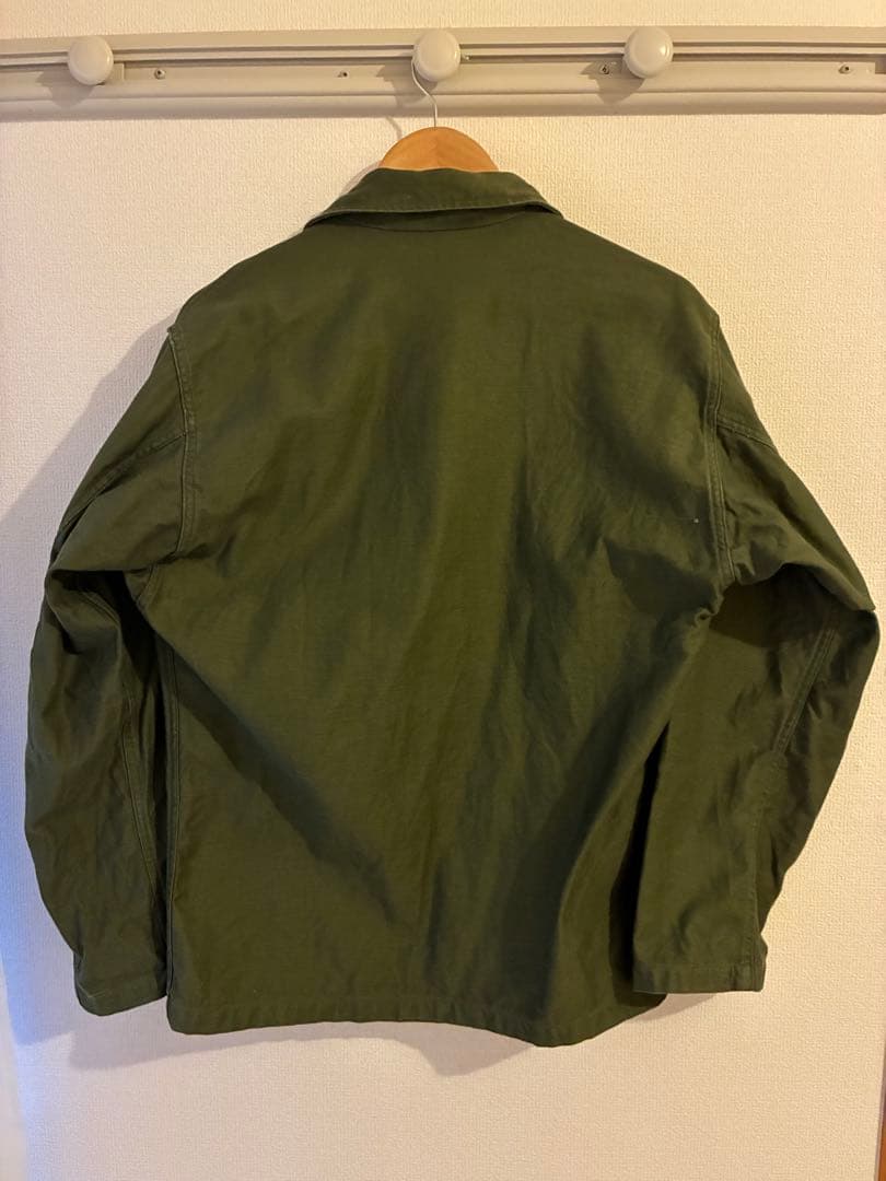 60s US-ARMY OG-107 ユーティリティシャツ 1st 筒袖