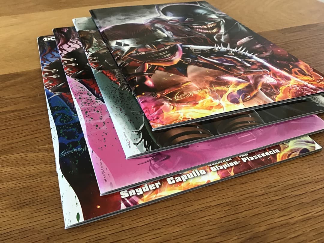 ダークナイツ・メタル Greg Horn 超レア表紙セット　アメコミリーフ