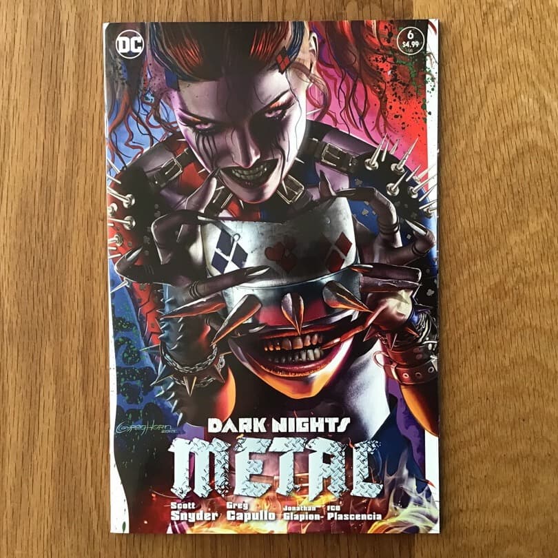 ダークナイツ・メタル Greg Horn 超レア表紙セット　アメコミリーフ