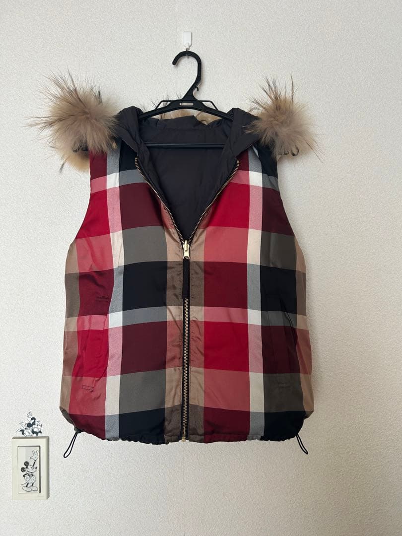 ブルーレーベル☆ダウンベスト　38