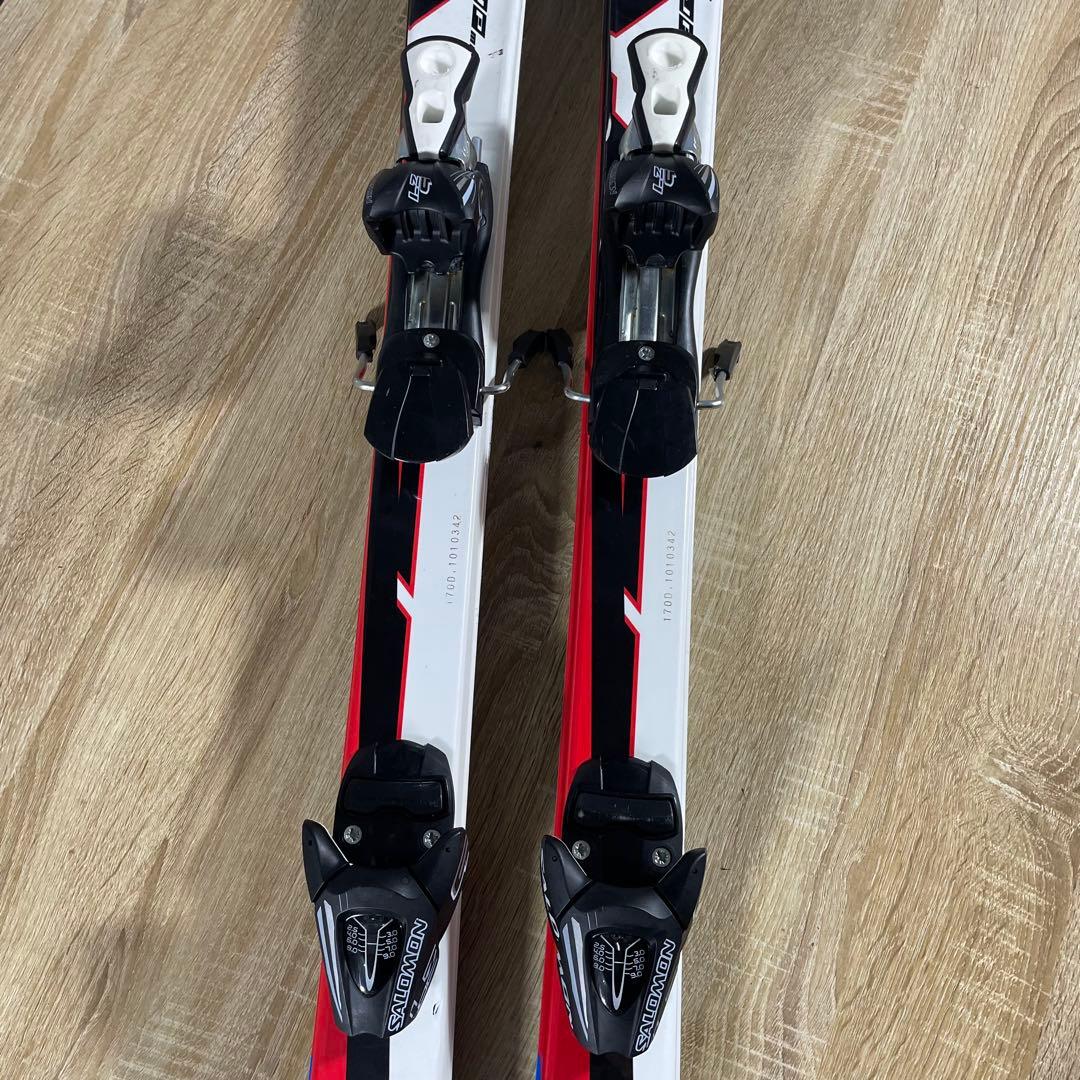 SALOMON170cm Hart27/27.5cmストック付きスキーセット