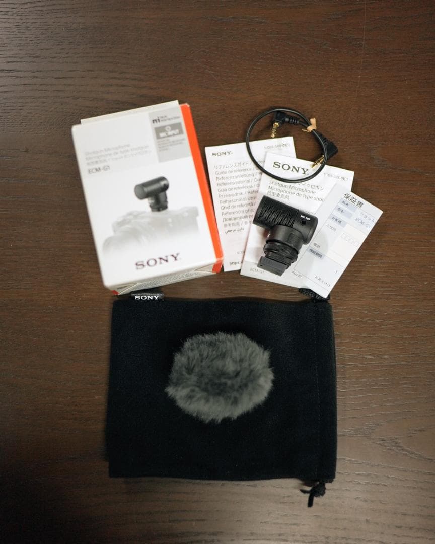 SONY ECM-G1 ショットガンマイク