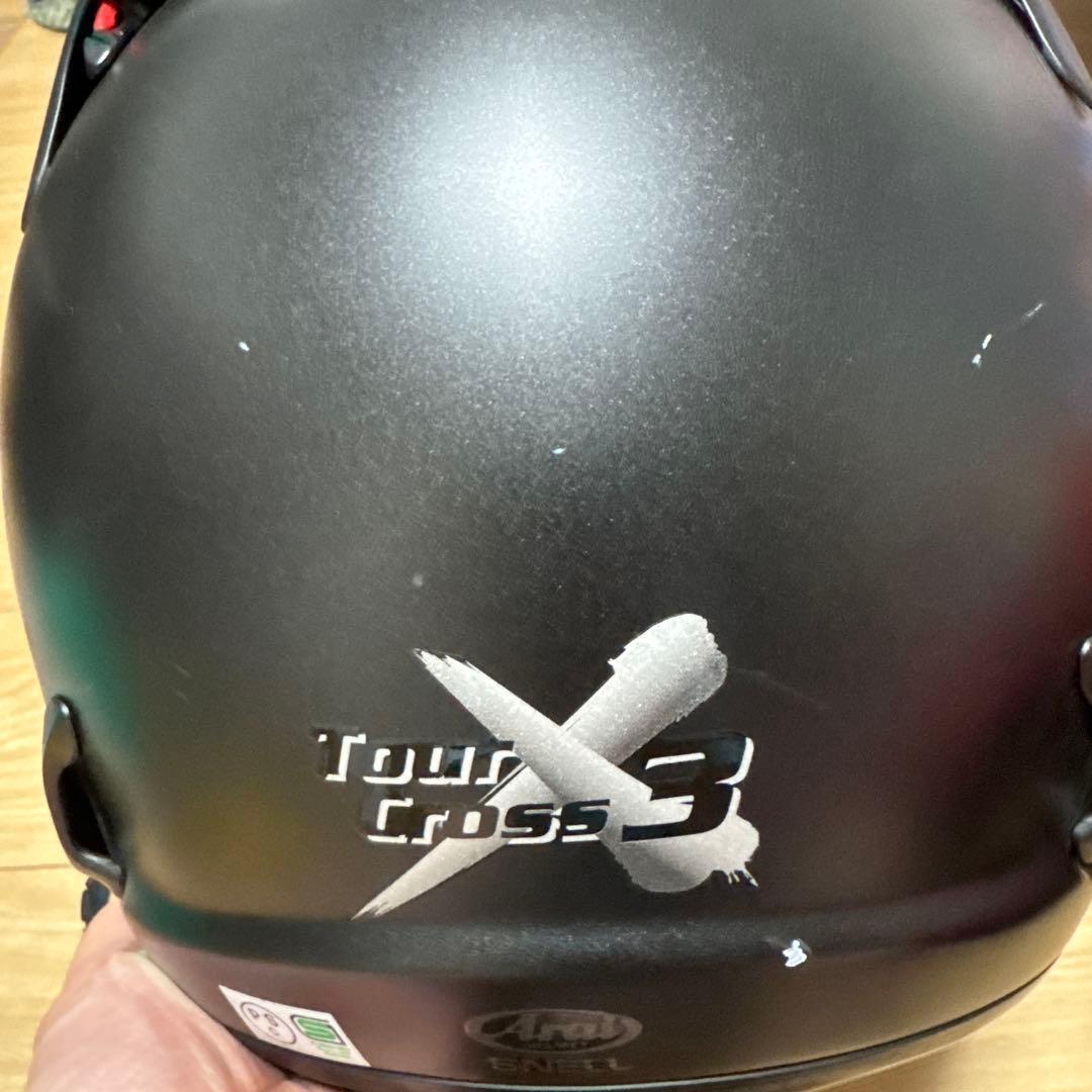 Arai フルフェイスヘルメット マットブラック ツアークロス3