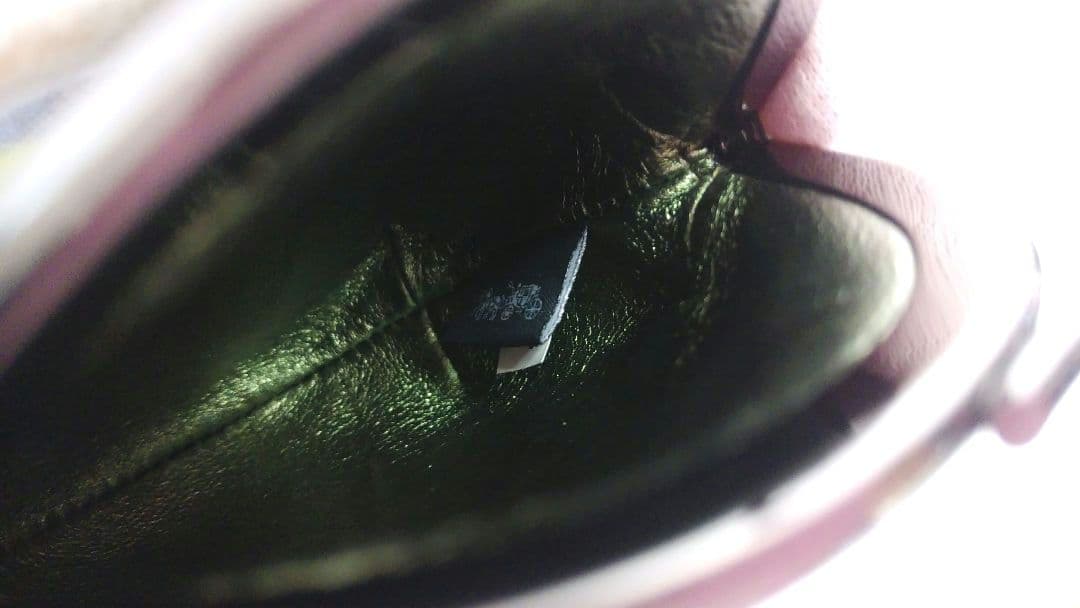 希少☆未使用☆コーチ☆ケース ポーチ 小物入れ チャーム☆蛙 フロッグ☆革