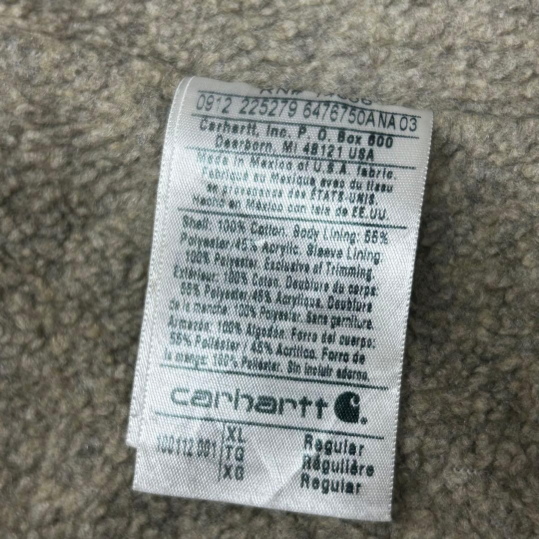 ◾️カーハート◾️フェード◾️ダックジャケット◾️Carhartt◾️XL◾️ブラック◾️