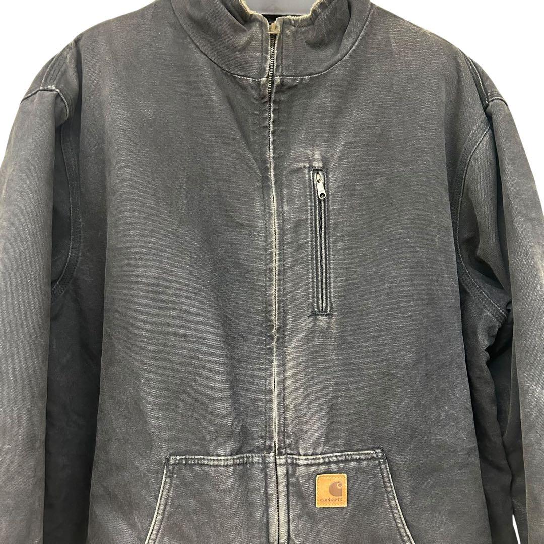 ◾️カーハート◾️フェード◾️ダックジャケット◾️Carhartt◾️XL◾️ブラック◾️