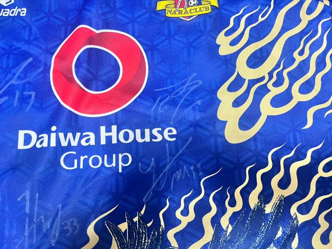 奈良クラブ2025　ユニフォーム 選手サイン入り　新品未使用