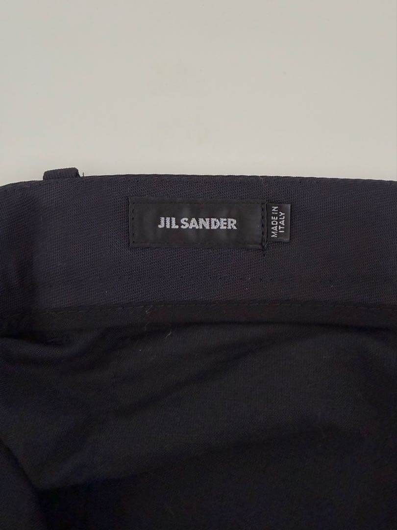JIL SANDER、ポリエステルパンツ